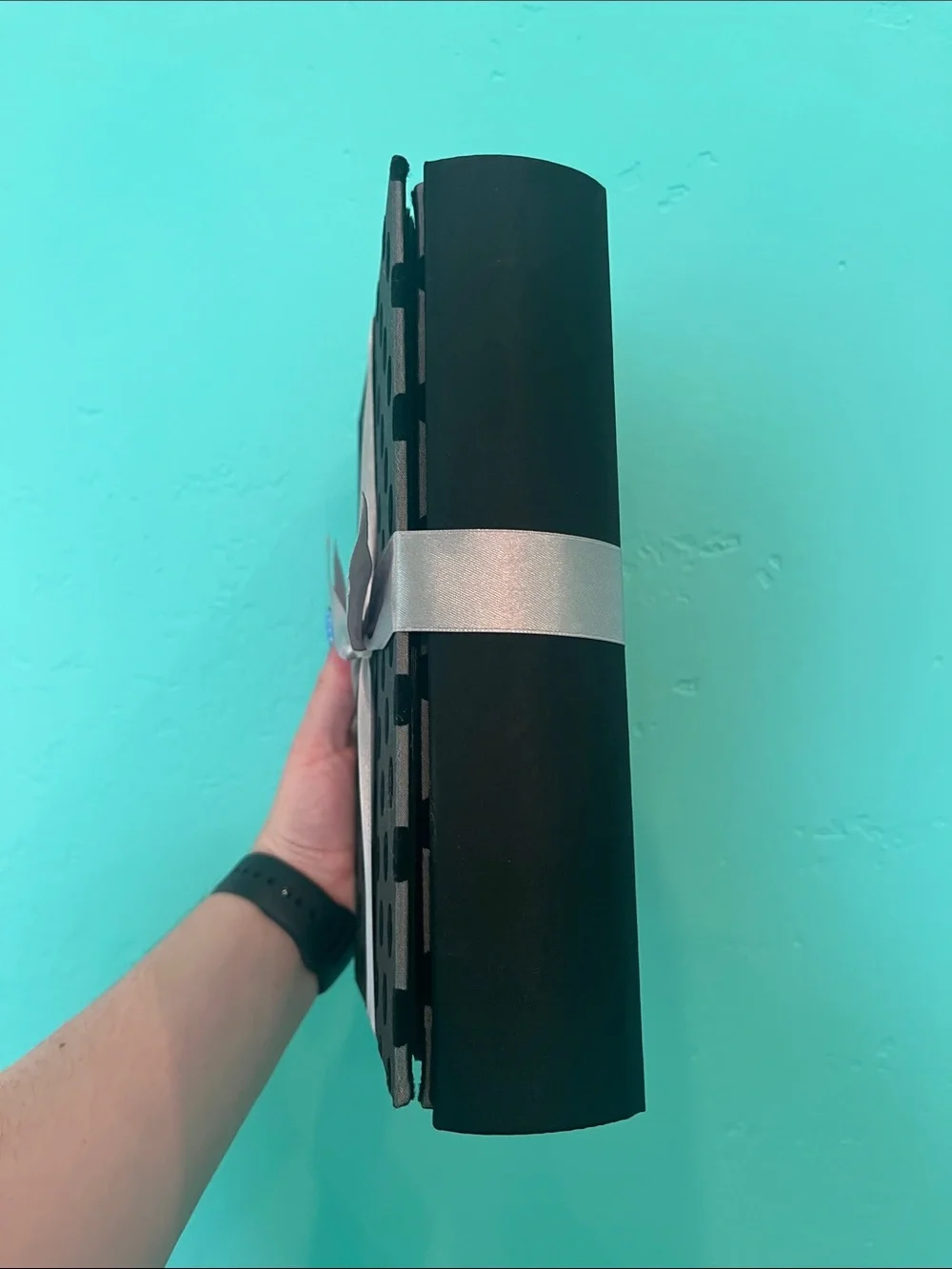 Set of 2 Photo Albums - Polka Dot and Black